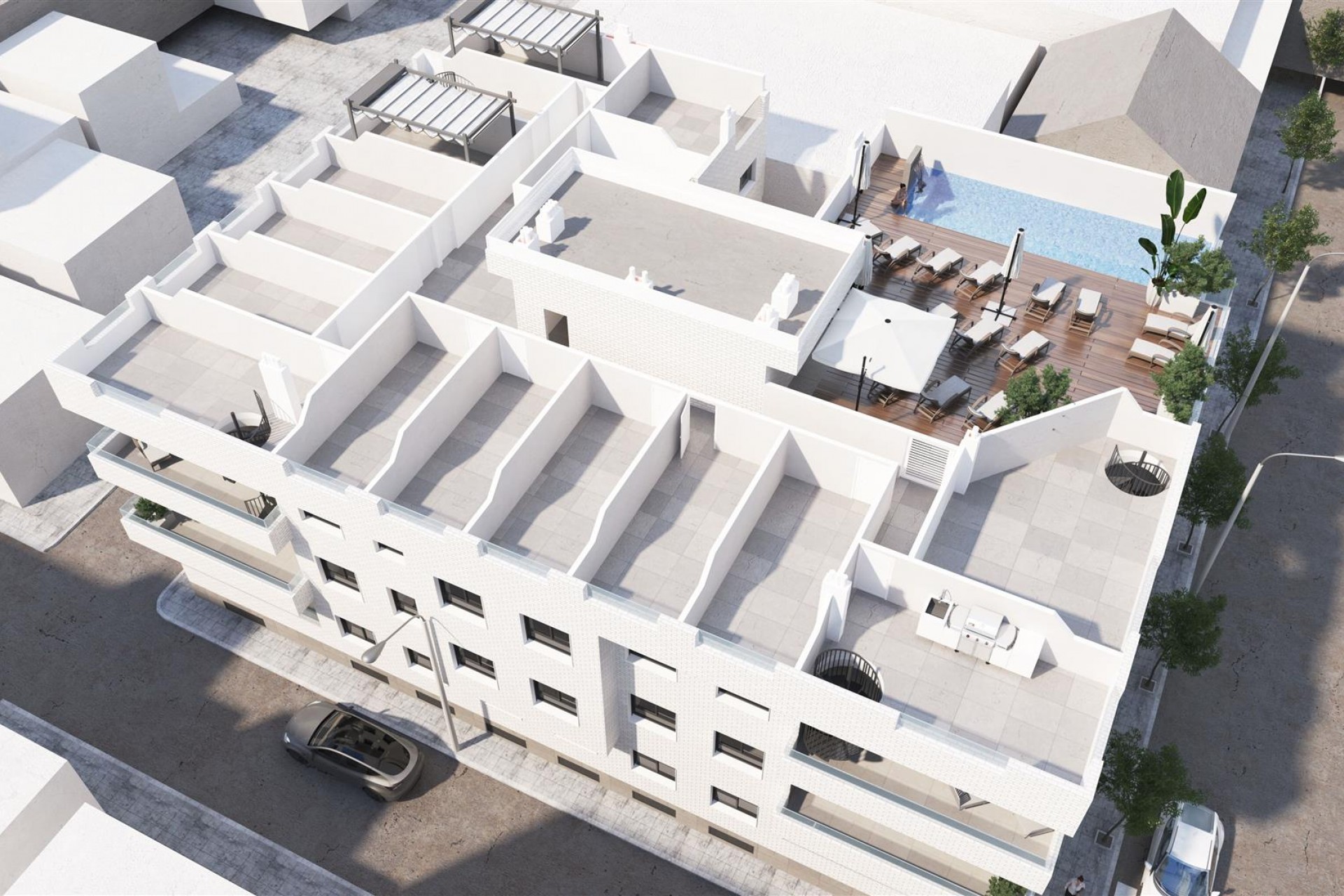 Nieuwbouw Woningen - Penthouse - Los Alcázares